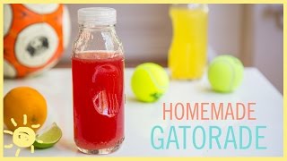 EAT  Homemade Gatorade [upl. by Ayotl]