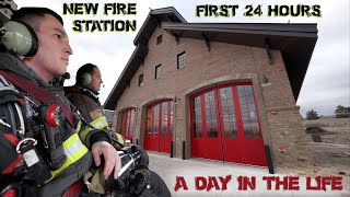 First 24 Hours in a New Fire Station  A Day in the Life [upl. by Aiehtela]