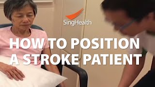 How To Position A Stroke Patient [upl. by Hareemas]