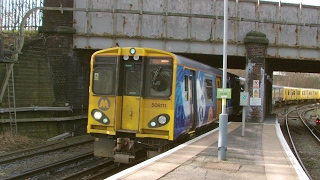 Half an Hour at 216  Birkenhead North Station 1022017  Class 507 508 terminus [upl. by Olodort]